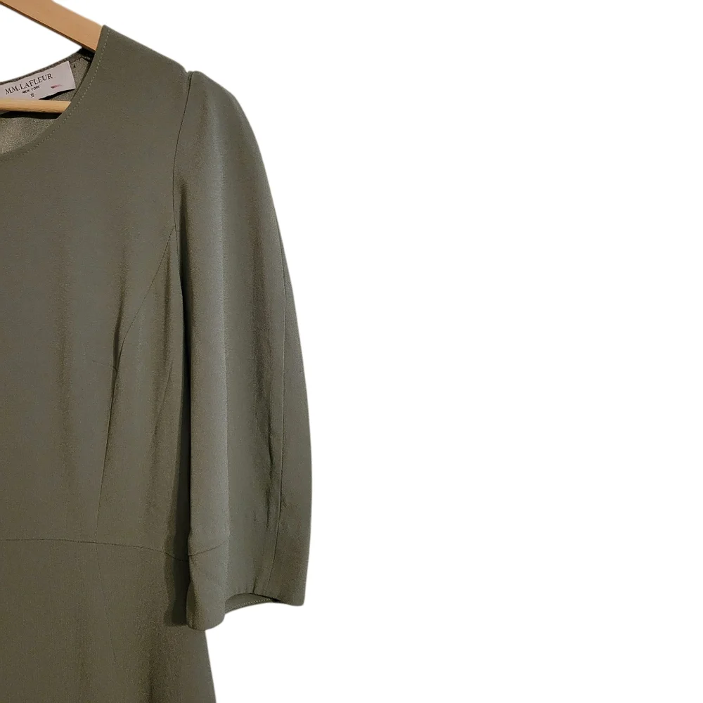 MM Lafleur Olive Green Dress - Picture 2 of 8